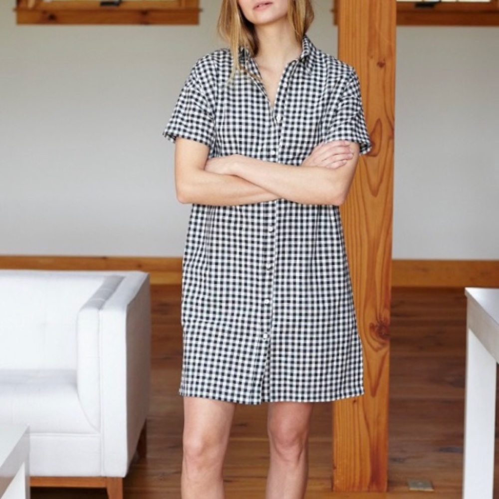 Emerson Fry Gingham T Dress - Picture 3 of 7